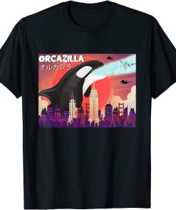 Funny Orcazilla Killer Whale for Orca Lovers T-Shirt